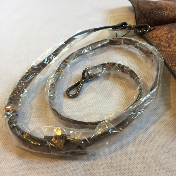 NWT Cow Skin Alligator Large Clutch - Picture 5 of 6